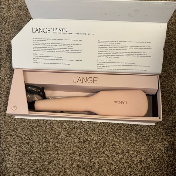 L'Ange Le Vite Hair Brush - Pink and Black - Picture 8 of 8